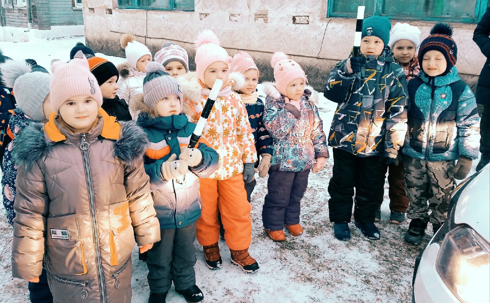 В детский сад приехала ГИБДД | 26.11.2021 | Бежецк - БезФормата