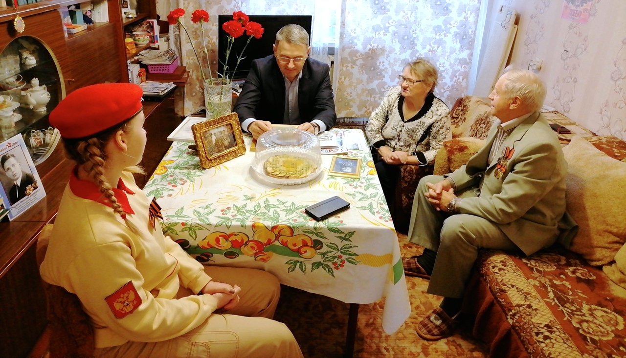 Глава Бежецкого района встретился с ветеранами-блокадниками